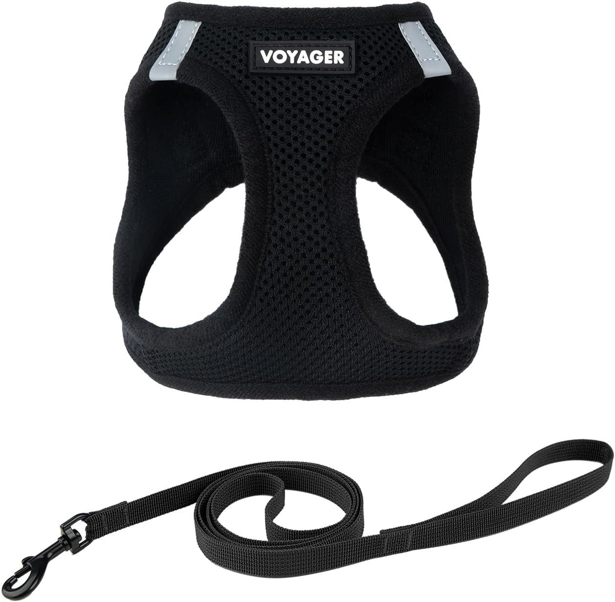 Voyager Step-In Air Cat Harness & Leash Set - Black, Xx-Small