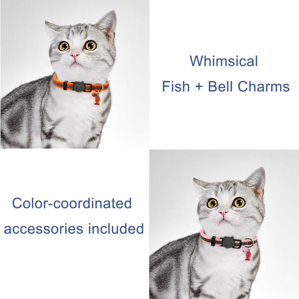 Cat Collars, Breakaway Kitten Collar, Cute Kitty Collar in 4 Pack, Pet Supplies Accessories