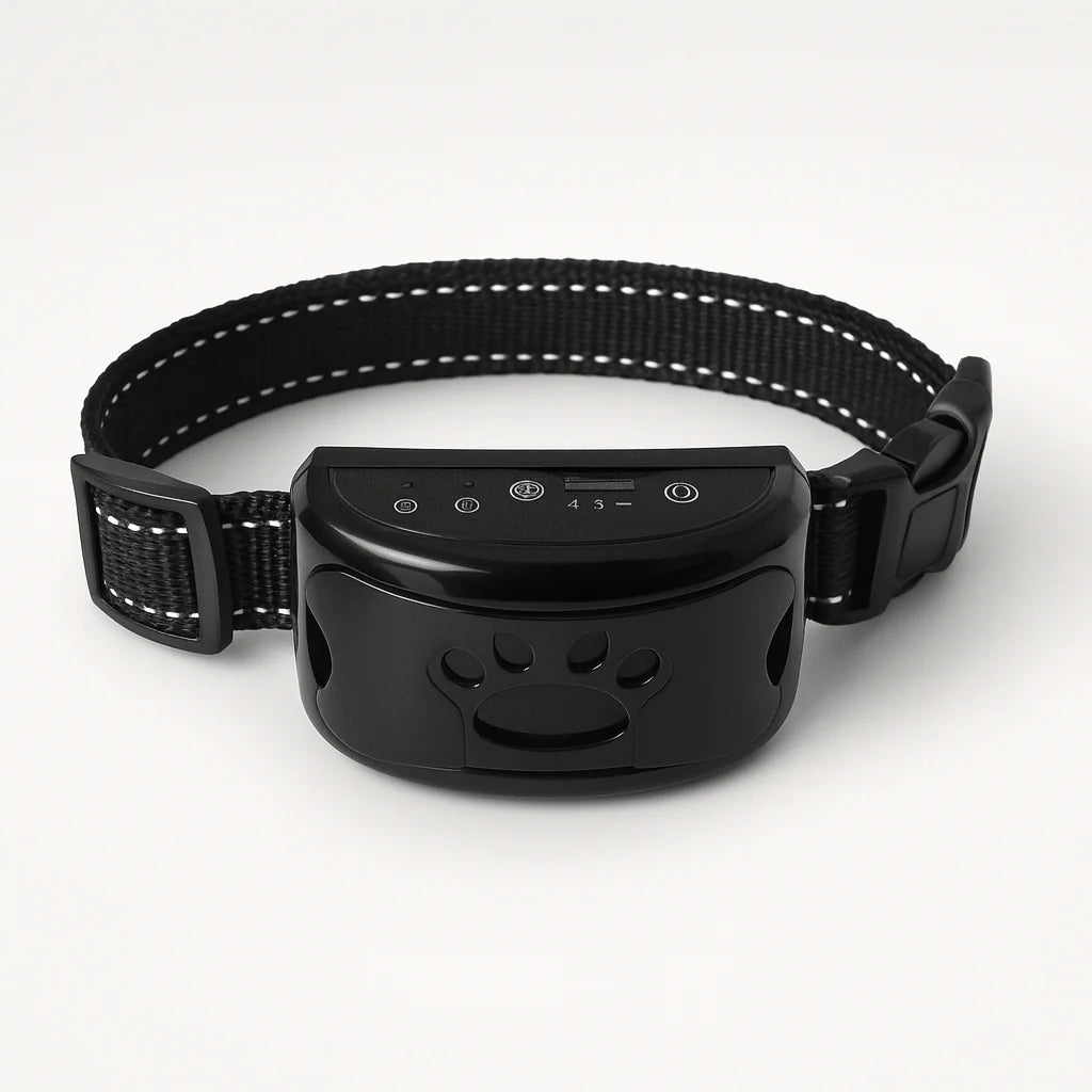 Collier Anti-Aboiement Pour Chien Avec Capteur Sonore