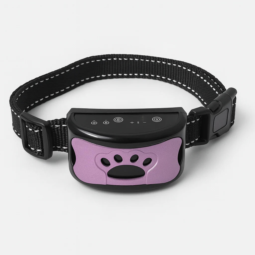 Collier Anti-Aboiement Pour Chien Avec Capteur Sonore