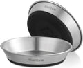 Cat Bowls, 304 Stainless Steel Non-Slip Wide Shallow, 2 Pack