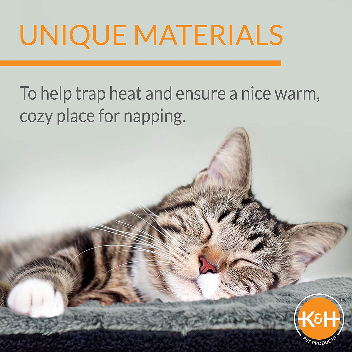 K&H Self-Warming Cat Bed Pad, Self Heating Pad, Small Oatmeal/Choco, 21 X 17 Inches (Pack of 6)