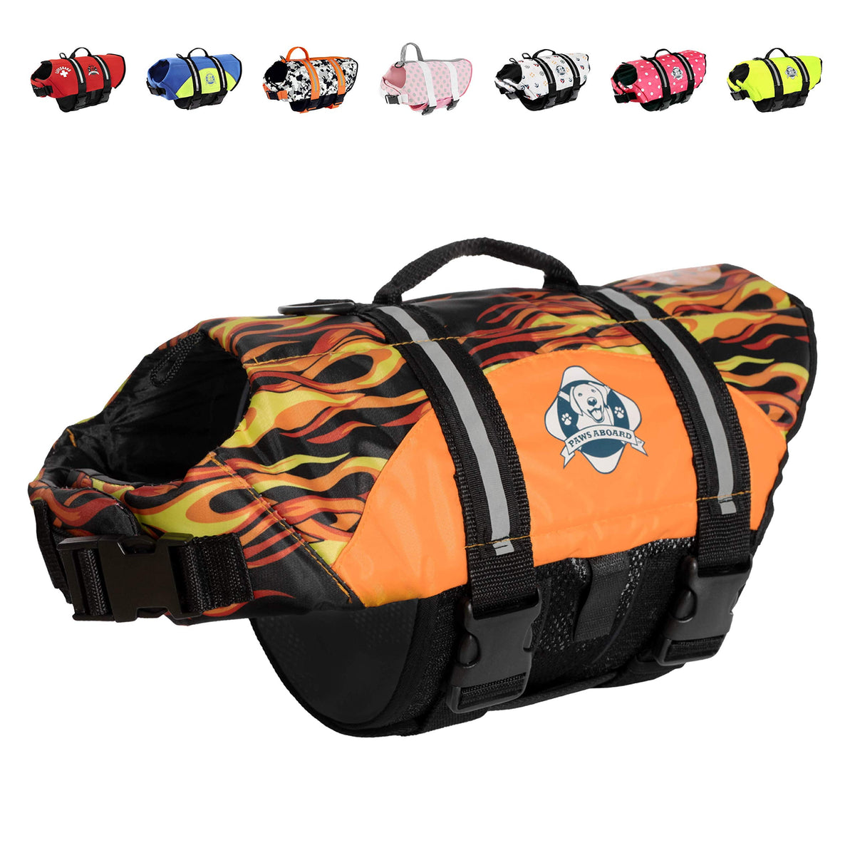 F1100 Doggy Life Jacket XXS Flames